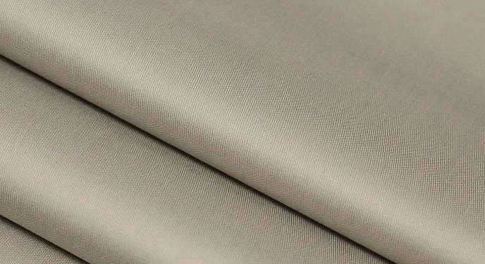 Premium Cotton Sateen Warm Grey